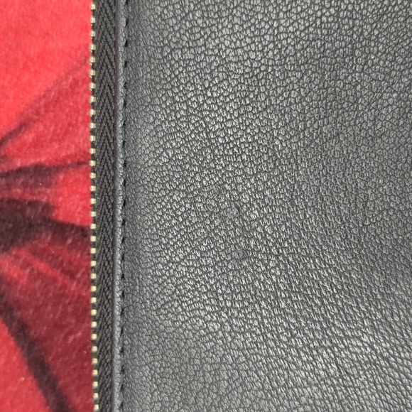 Lucky brand black leather wallet - Picture 3 of 12
